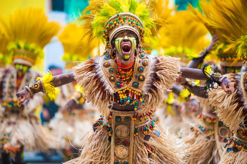 Dinagyang festival in Philippines, Halo Philippines.